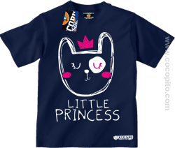Little Princess Cocopito - koszulka dziecięca granatowa