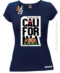 California Bear Symbol - Koszulka damska granat