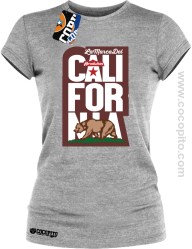 California Bear Symbol - Koszulka damska melanż 