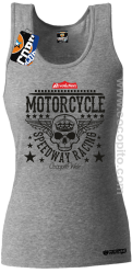 Motorcycle Crown Skull Speedway - Top damski melanż 